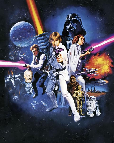 Komar 026-DVD2 (Star Wars Poster Classic 1)