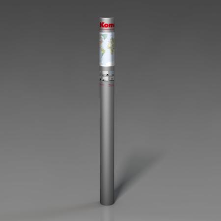 Komar 1-617 (World Map)