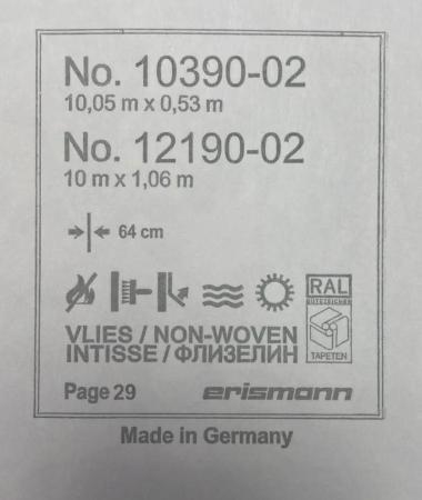 Фото – обои Erismann Martinique 12190-02 (10390-02) || Erismann Martinique 12190-02 (10390-02)