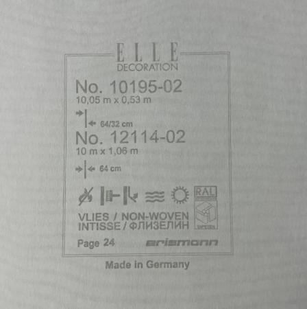 Фото – обои Erismann Elle Decoration 2 12114-02 (10195-02) || Erismann Elle Decoration 2 12114-02 (10195-02)