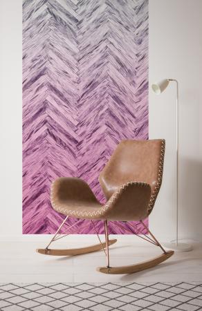 Komar 6000A-VD1 (Herringbone Pink Panel)