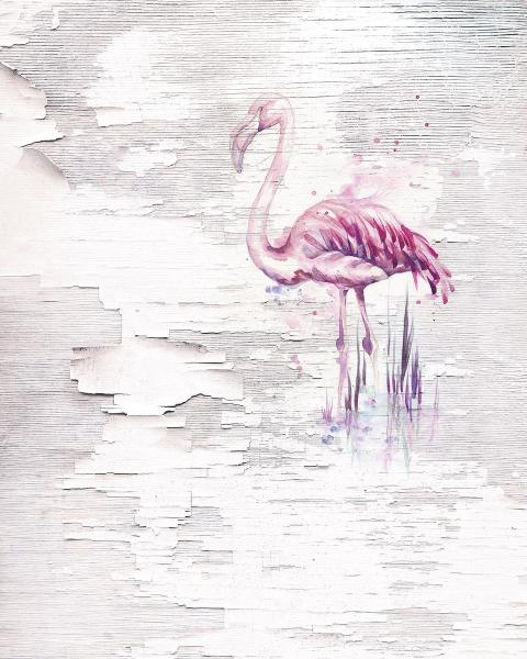 Komar 6007A-VD2 (Pink Flamingo)