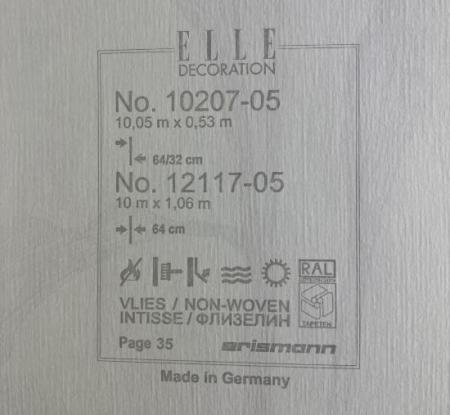 Фото – обои Erismann Elle Decoration 2 12117-05 (10207-05) || Erismann Elle Decoration 2 12117-05 (10207-05)
