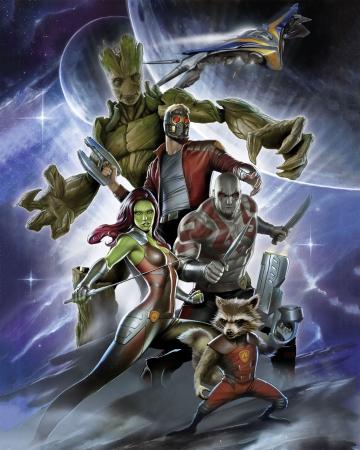 Komar 018-DVD2 (Guardians of the Galaxy Crew)