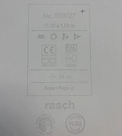 Фото – обои Rasch Axiom 959727 || Rasch Axiom 959727