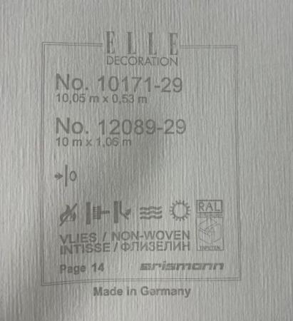 Фото – обои Erismann Elle Decoration 2 12089-29 (10171-29) || Erismann Elle Decoration 2 12089-29 (10171-29)