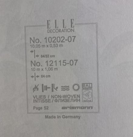 Фото – обои Erismann Elle Decoration 2 12115-07 (10202-07) || Erismann Elle Decoration 2 12115-07 (10202-07)