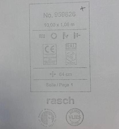 Фото – обои Rasch Axiom 959826 || Rasch Axiom 959826