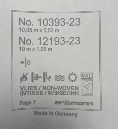 Фото – обои Erismann Martinique 12193-23 (10393-23) || Erismann Martinique 12193-23 (10393-23)