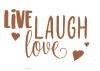 Komar 17055h (Live Laugh Love)
