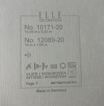 Фото – обои Erismann Elle Decoration 2 12089-20 (10171-20) || Erismann Elle Decoration 2 12089-20 (10171-20)