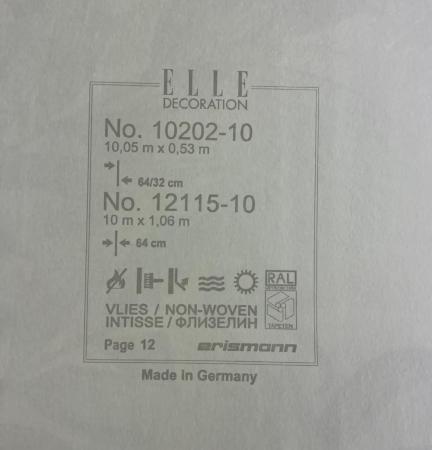 Фото – обои Erismann Elle Decoration 2 12115-10 (10202-10) || Erismann Elle Decoration 2 12115-10 (10202-10)