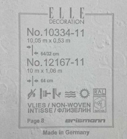 Фото – обои Erismann Elle Decoration 3 12167-11 (10334-11) || Erismann Elle Decoration 3 12167-11 (10334-11)