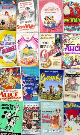 Komar VD-040 (Disney Movie Posters Retro Girls)